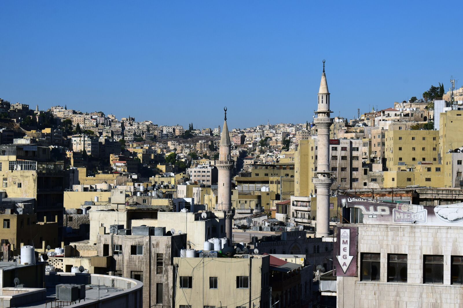 Nikon D3300 sample photo. Amman, jordan, city photography