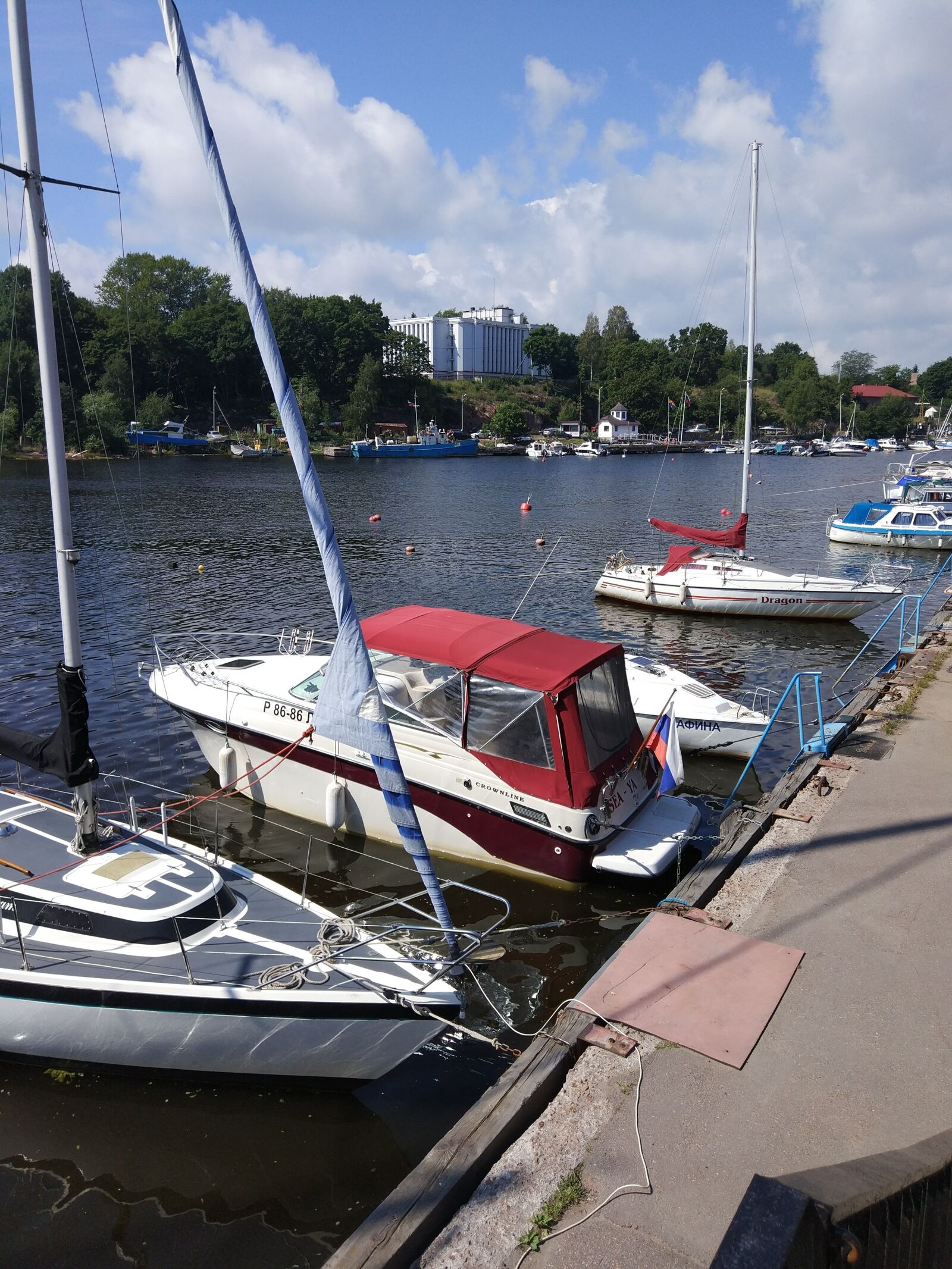 Xiaomi MI 5s sample photo. Vyborg, boats, summer photography