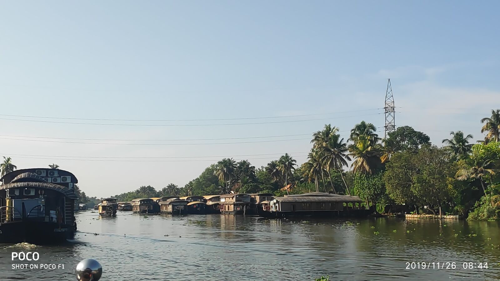 Xiaomi POCO F1 sample photo. Alleppey, house boat, kerala photography