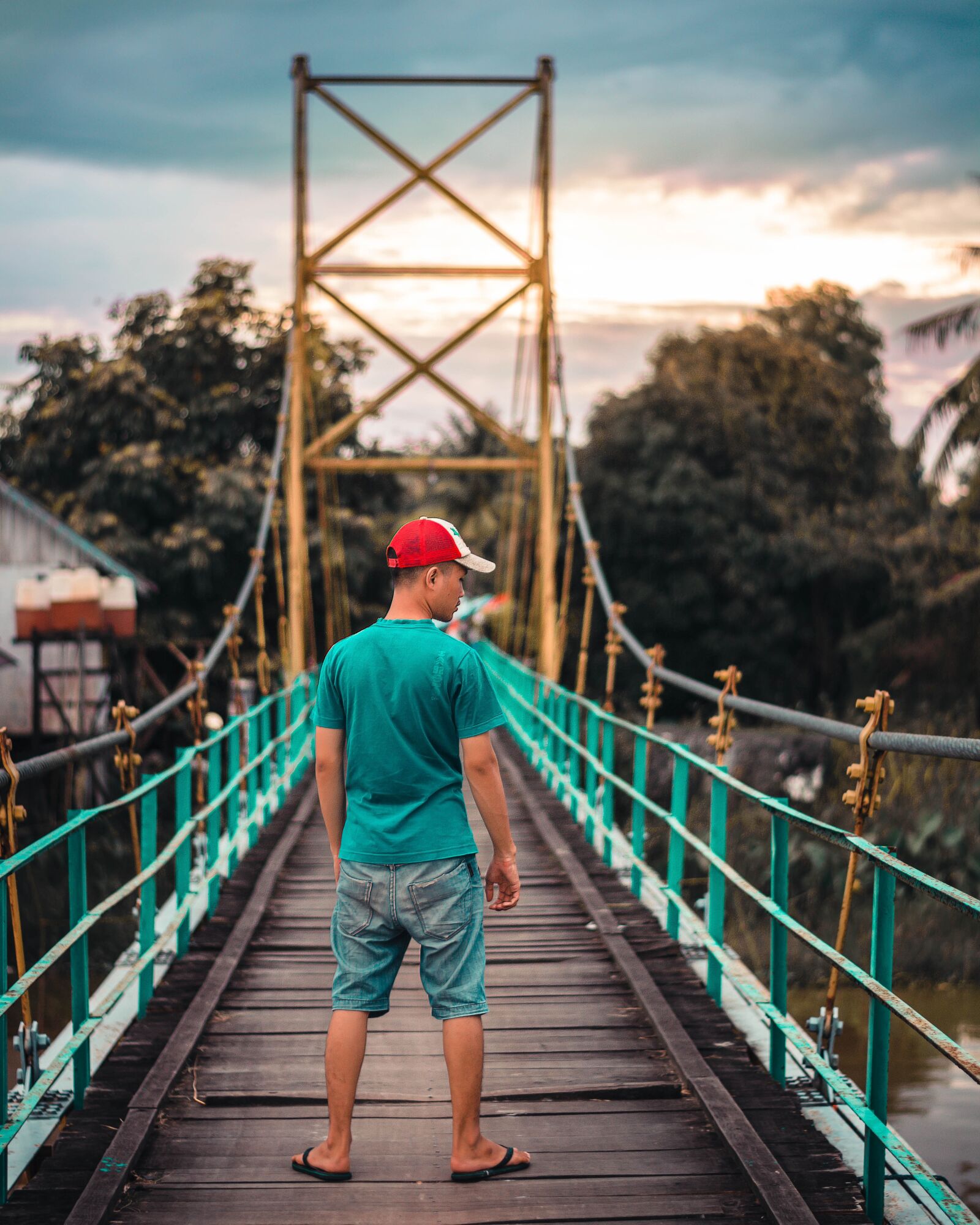 Nikon D5200 sample photo. River, bridge, water photography