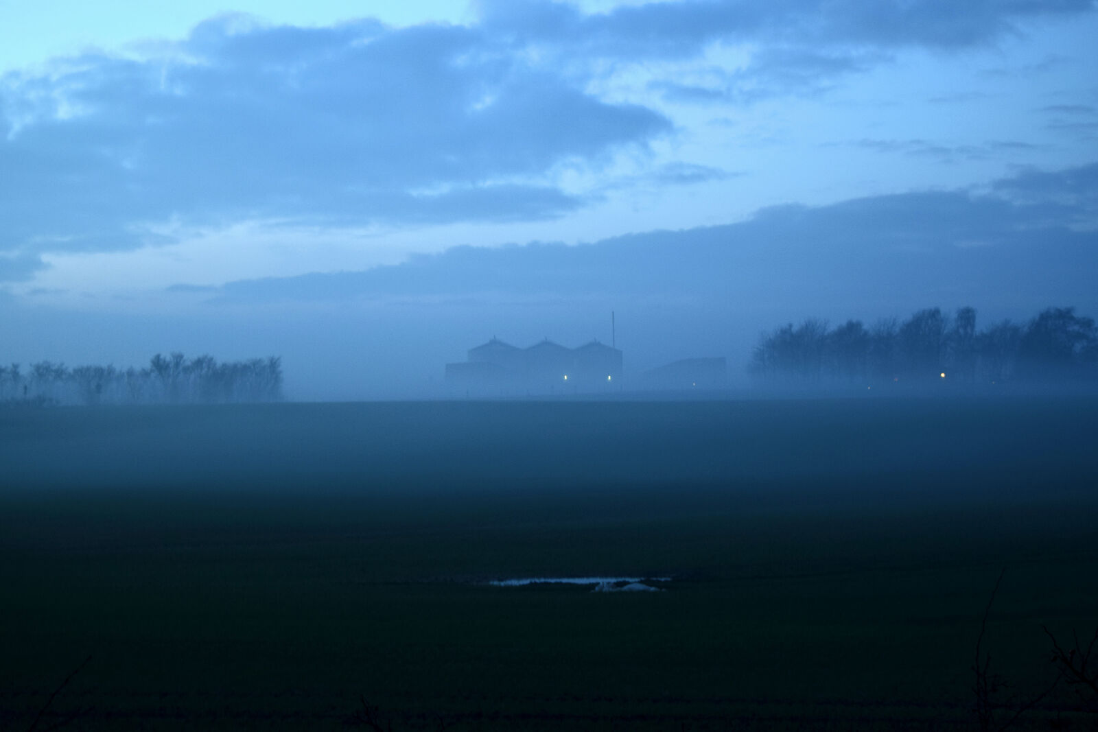 Nikon D3300 sample photo. Denmark, fog, landscape photography