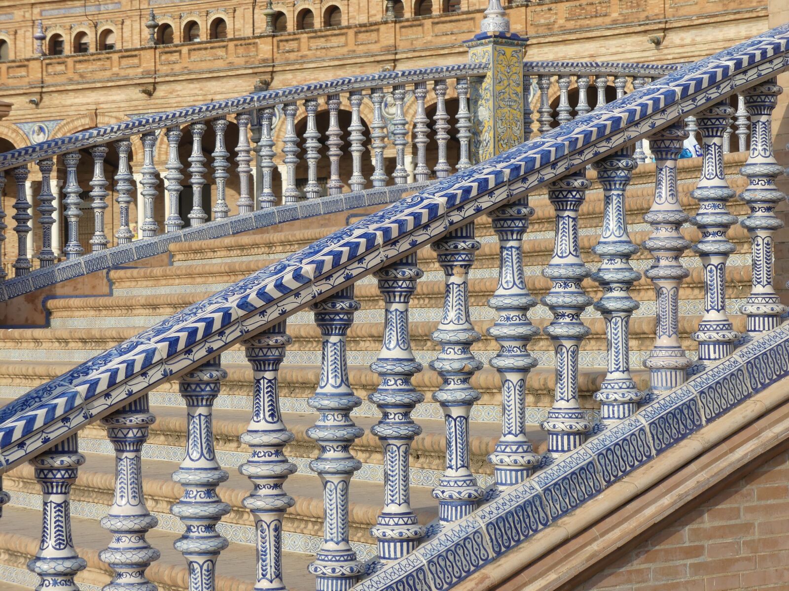 Panasonic Lumix DMC-FZ300 sample photo. Seville, plaza espana, andalusia photography