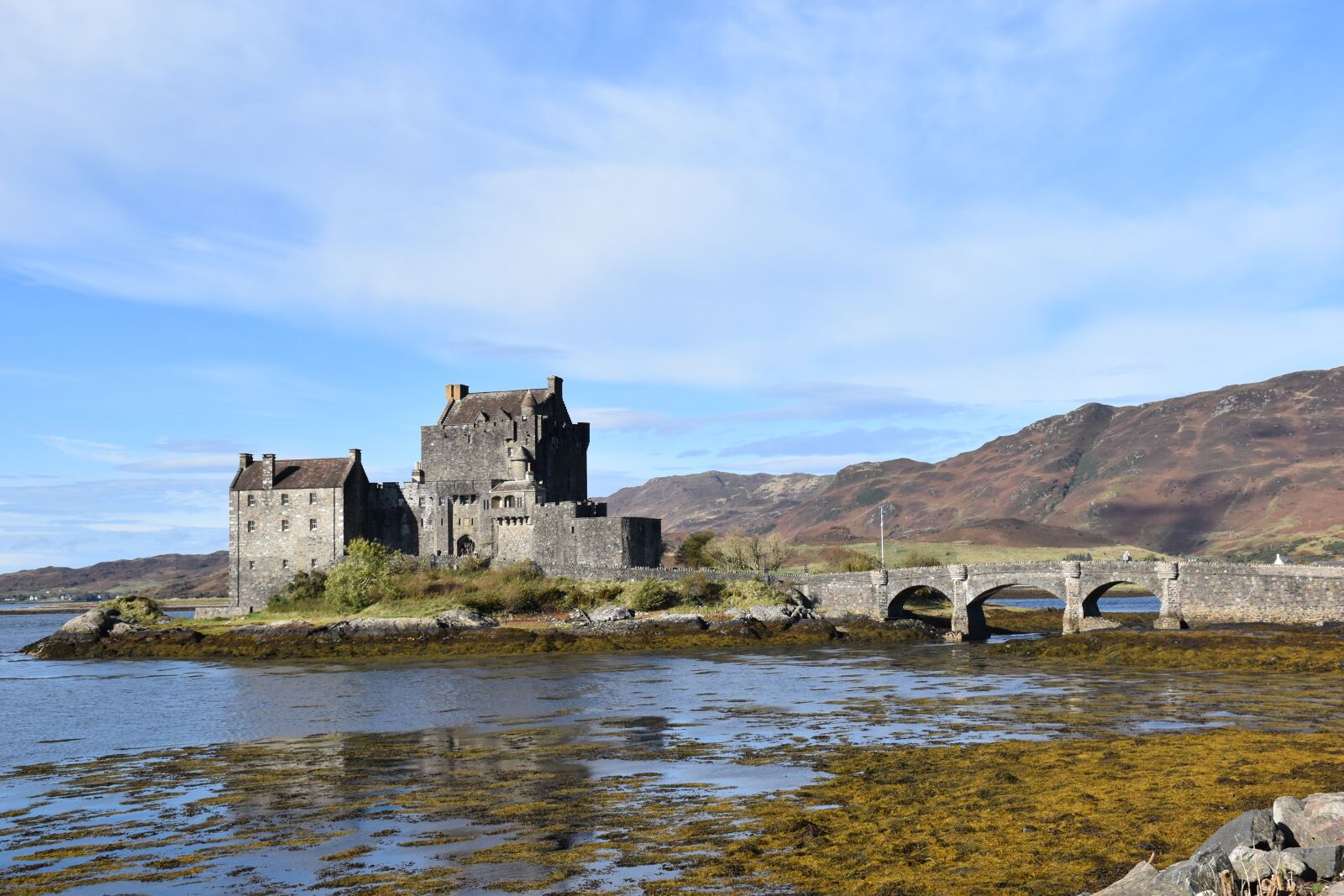 Nikon D5600 sample photo. Scotland, castle, eilean donan photography