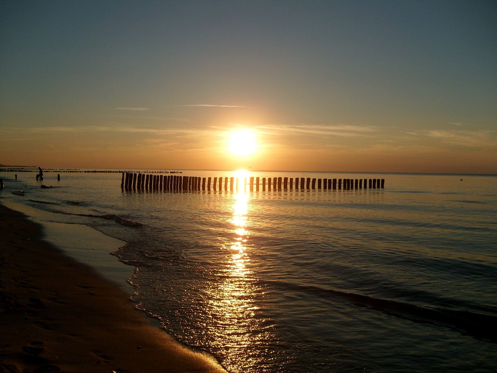 Samsung KENOX S730  / Samsung S730 sample photo. Sea, west, the sun photography