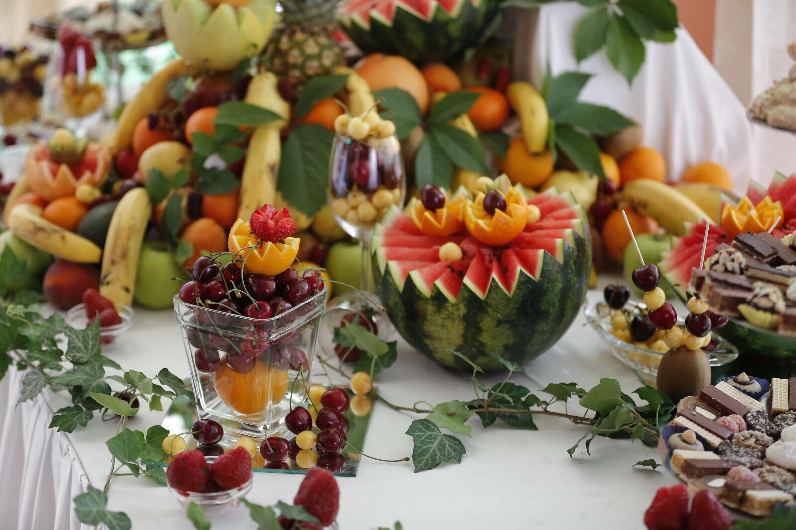 Canon EOS 5D Mark III sample photo. Cookies, exotic, fruit, tropical photography