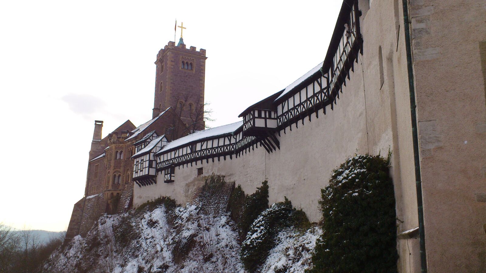 Sony Ericsson Xperia Neo sample photo. Wartburg castle, eisenach, winter photography
