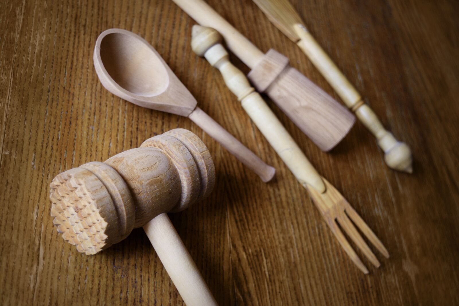Nikon D3300 sample photo. Kitchen, utensils, wooden photography