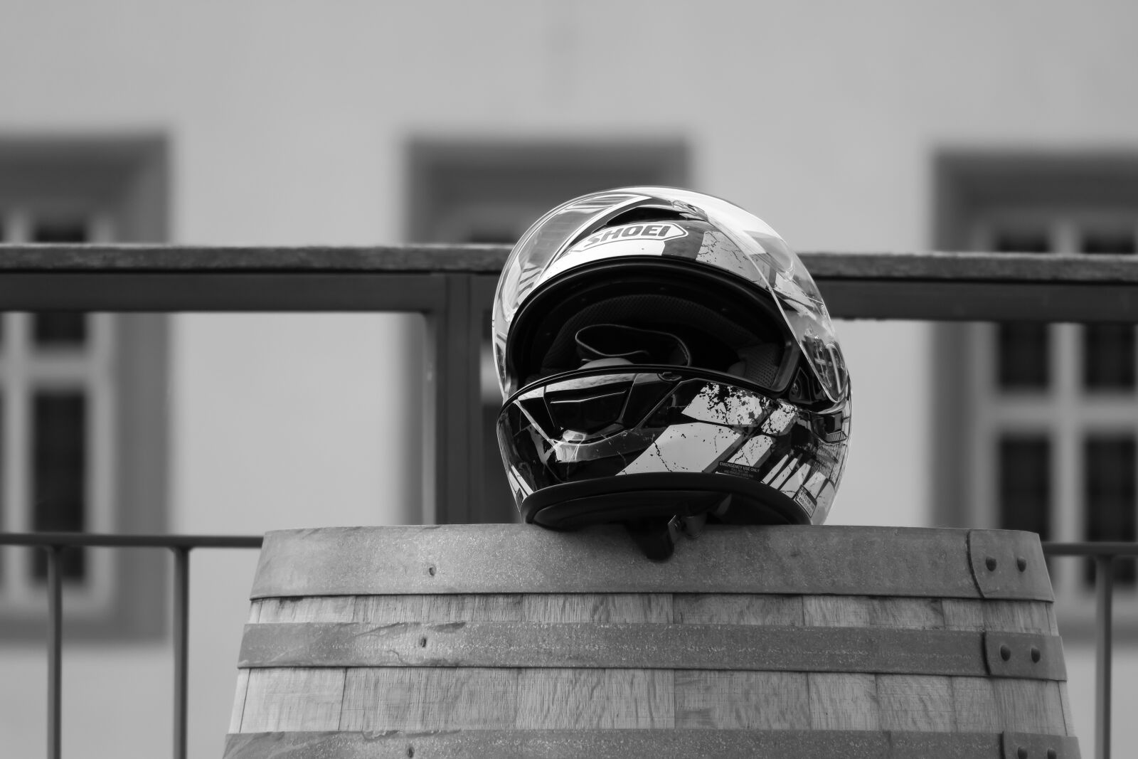 Canon PowerShot G3 X sample photo. Motorcycle helmet, helm, protective photography
