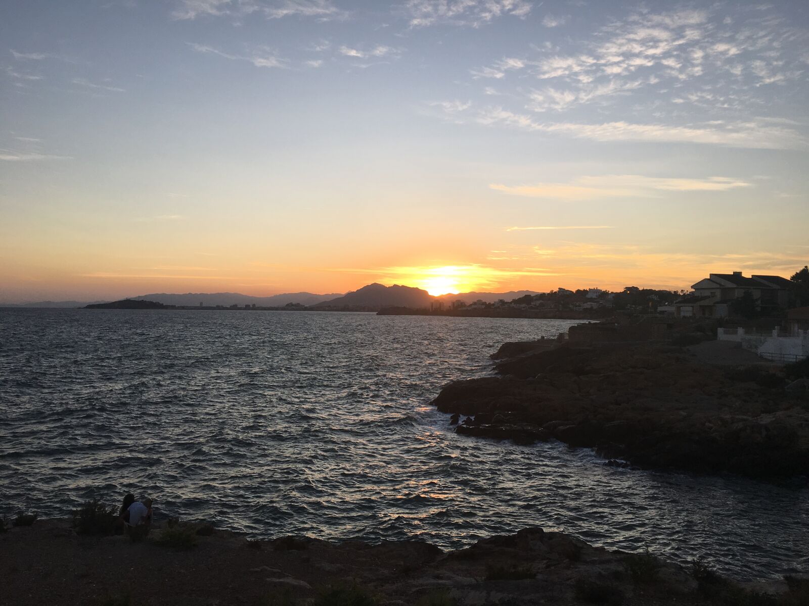 iPhone 6s back camera 4.15mm f/2.2 sample photo. Atardecer, isla, plana photography
