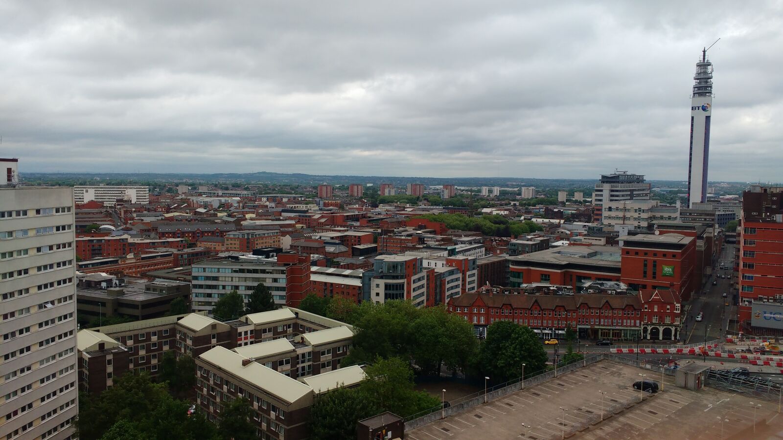 Motorola MotoG3 sample photo. Skyline, birmingham, tower photography