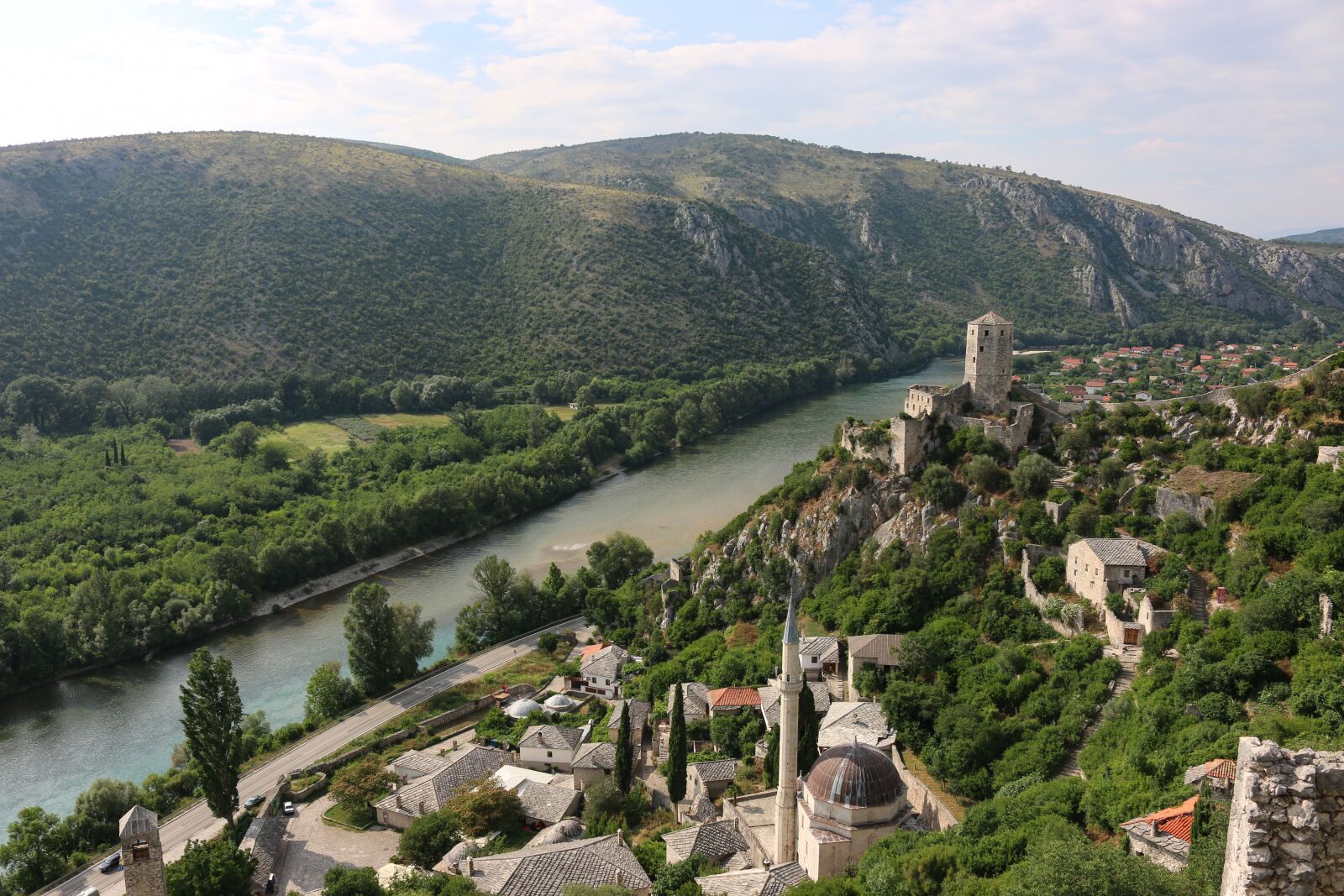 Canon EOS 70D sample photo. Bosnia, panorama, počitelj photography