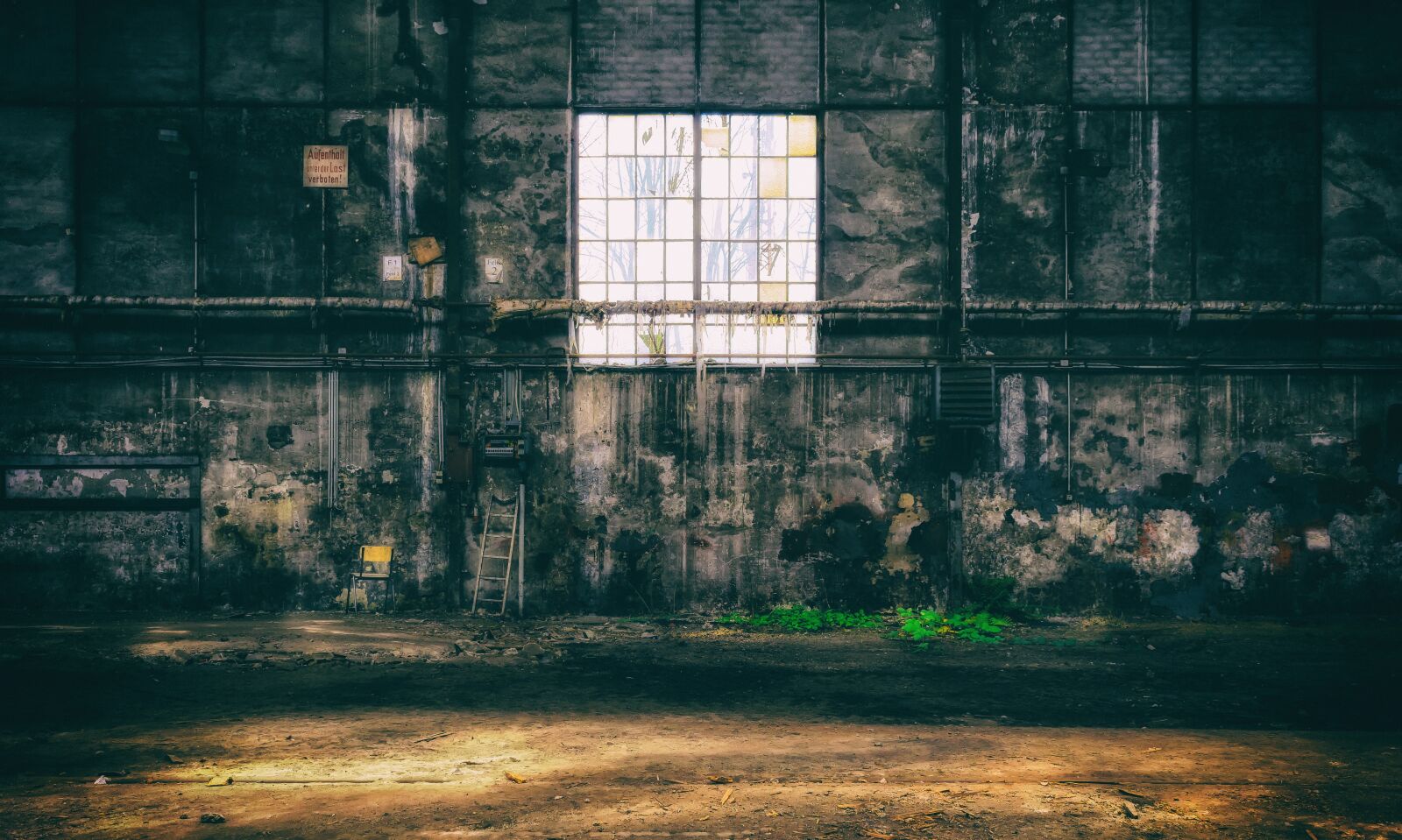 Nikon D3300 sample photo. Lost places, window, ruin photography