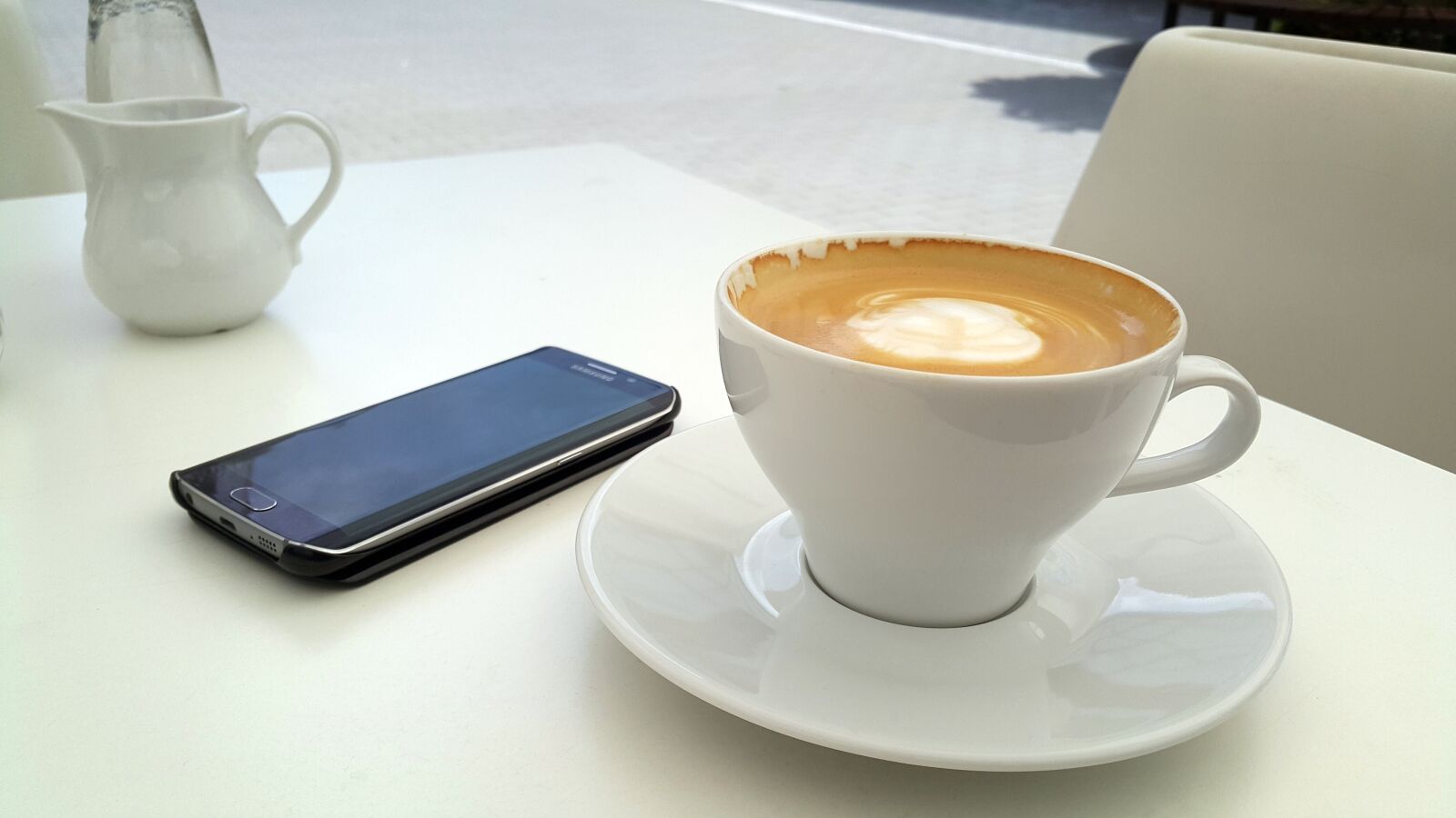Samsung Galaxy Note4 sample photo. Coffee, restaurant, the drink photography