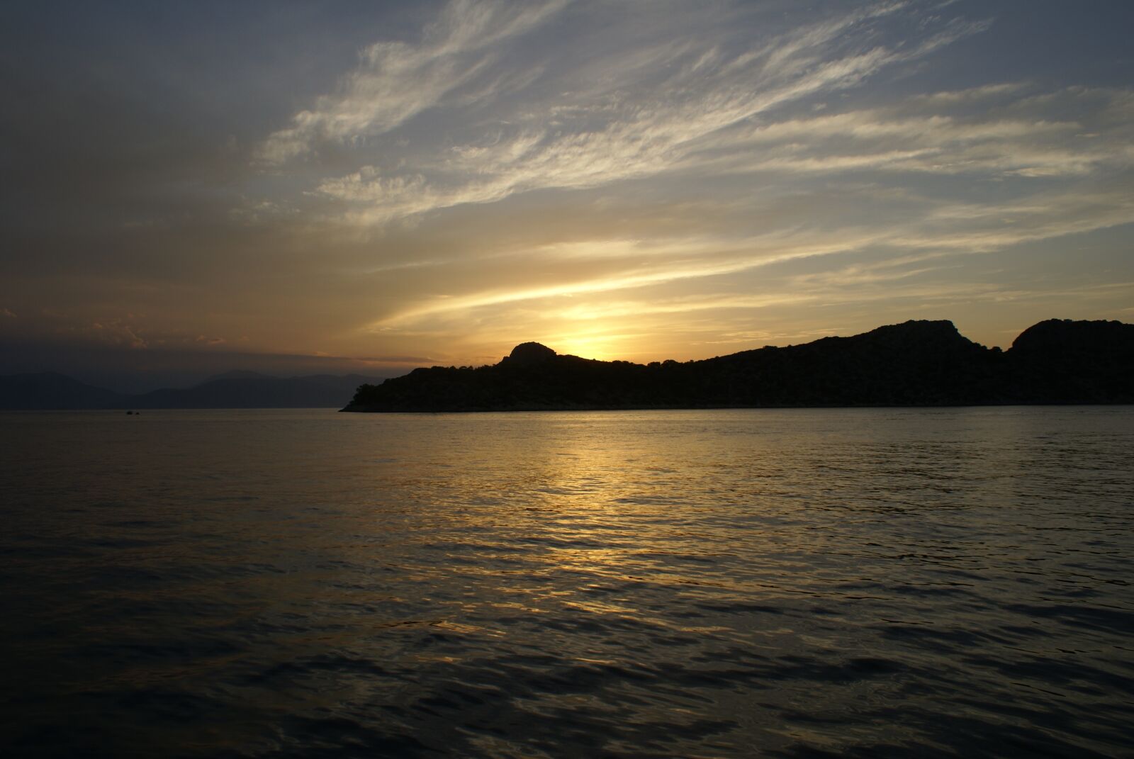 Sony Alpha DSLR-A100 sample photo. Greece, island, landscape photography