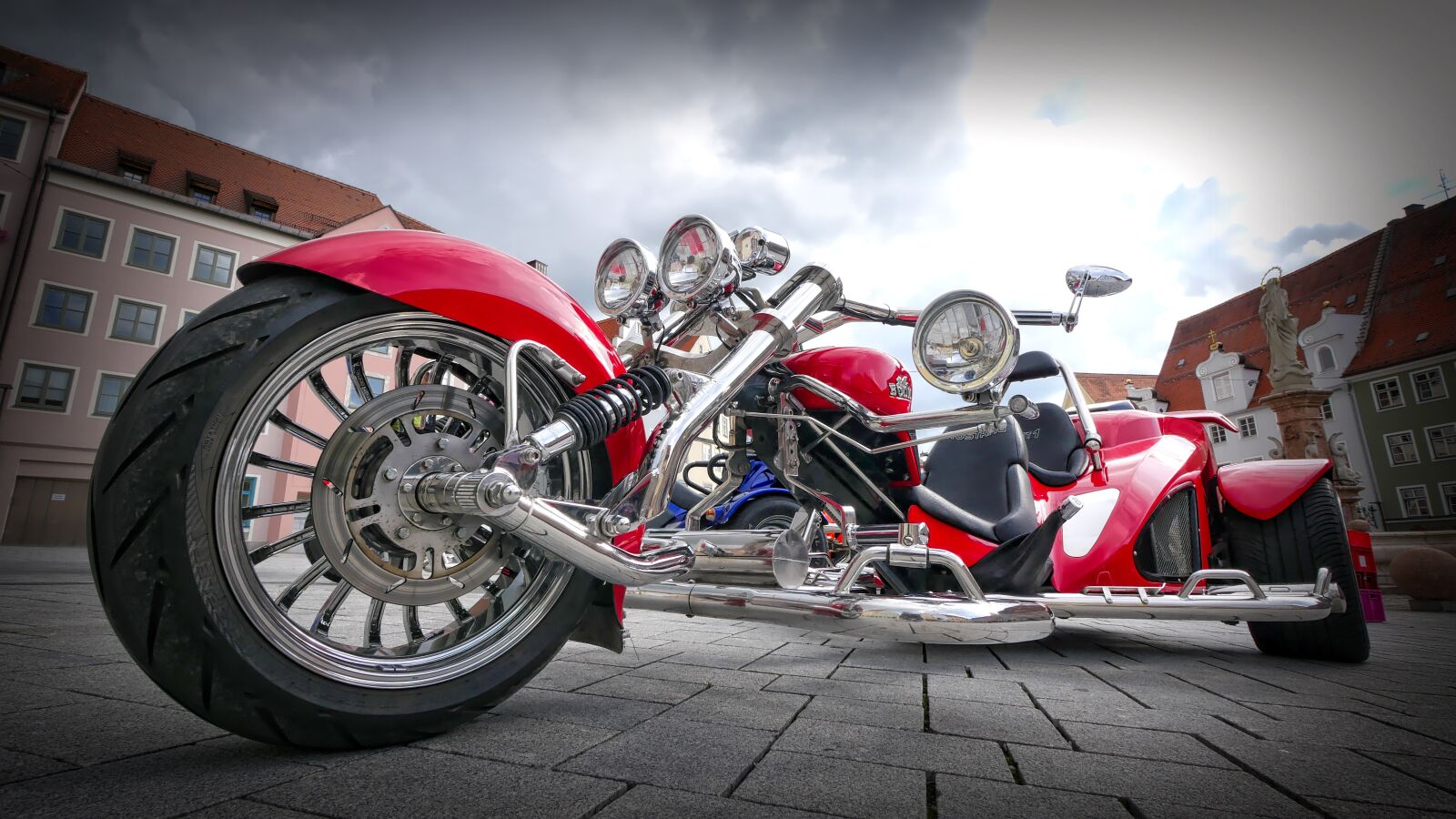 Panasonic Lumix DMC-GX8 sample photo. Trike, motorcycle, rocker photography