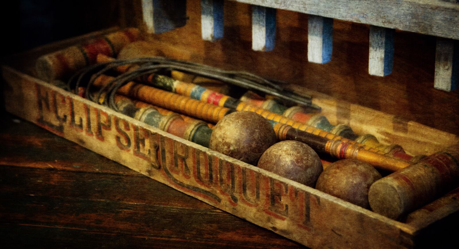 Canon EOS 7D + Canon EF 24-70mm F2.8L USM sample photo. Antique, croquet, vintage photography