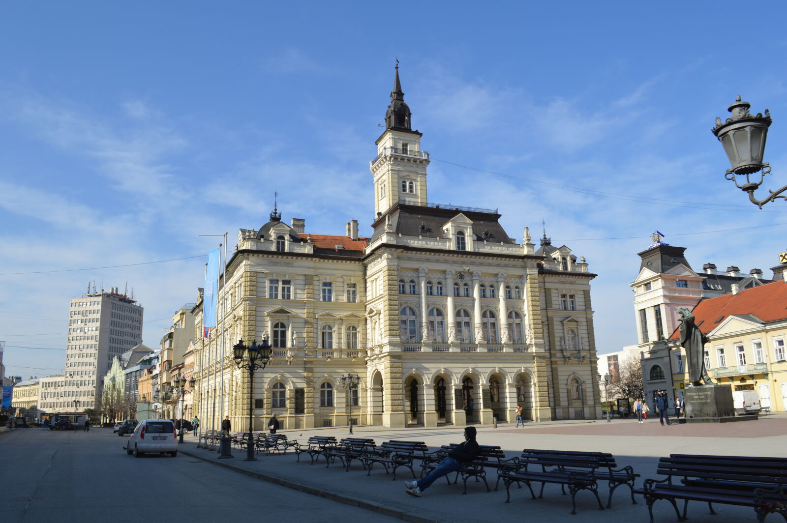 Nikon D3200 sample photo. City, hall, novi, sad photography