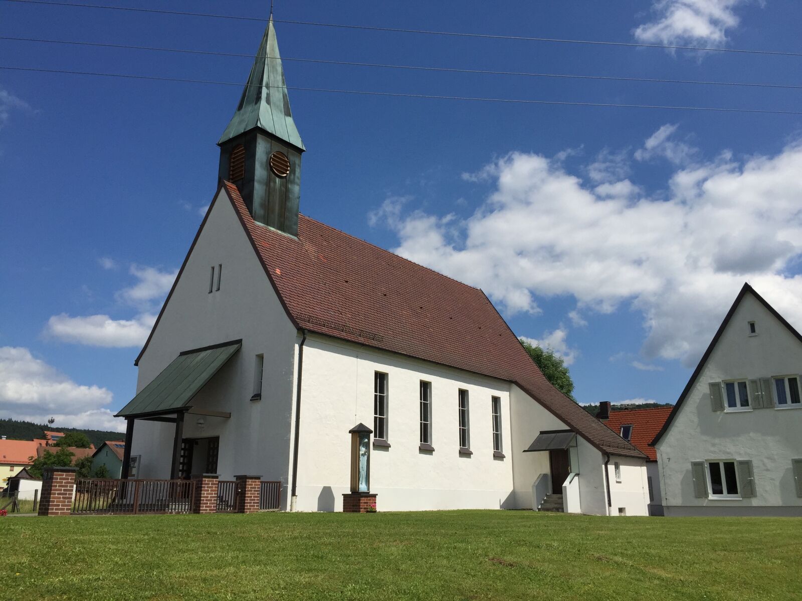 Apple iPhone 6 sample photo. Engelthal, catholic, church photography