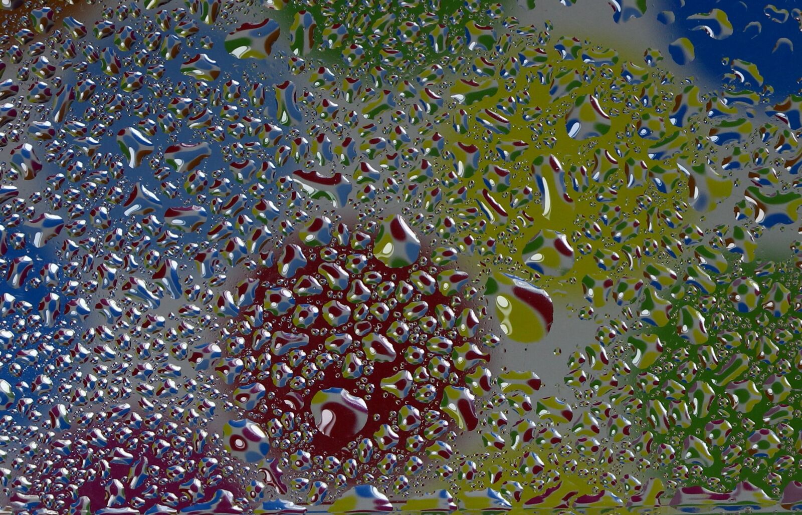 Canon EF-S 60mm F2.8 Macro USM sample photo. Drops, refractive, coloring photography