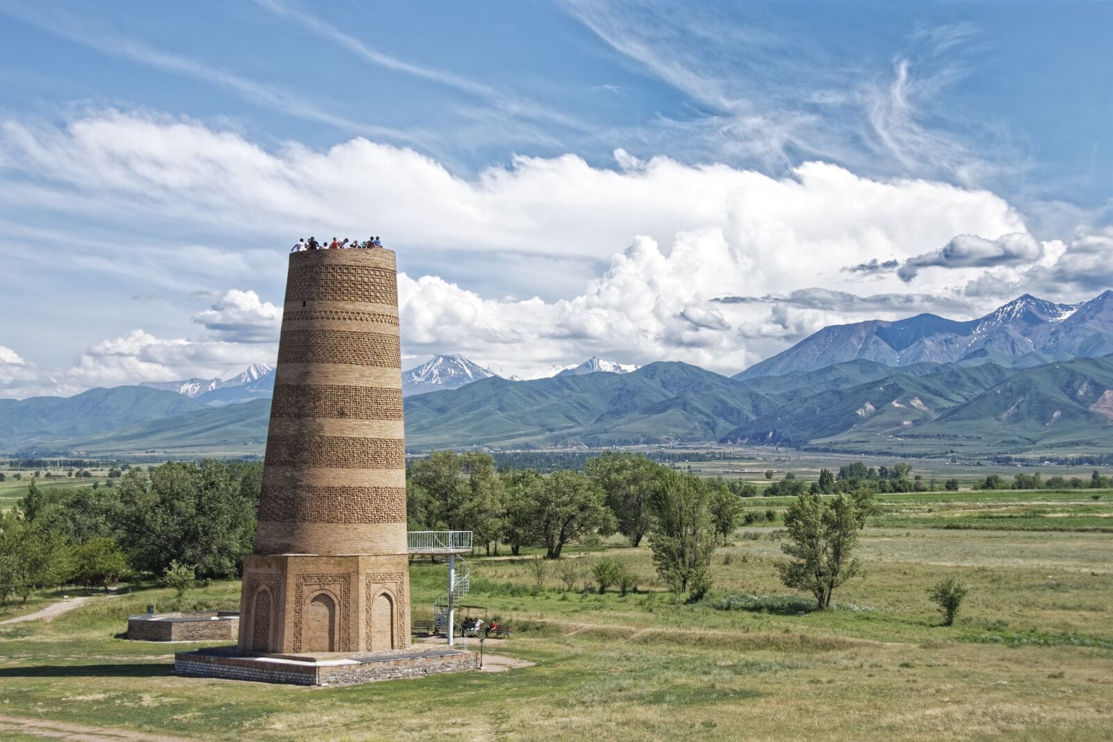 Nikon D500 sample photo. Kyrgyzstan, burana tower, tower photography