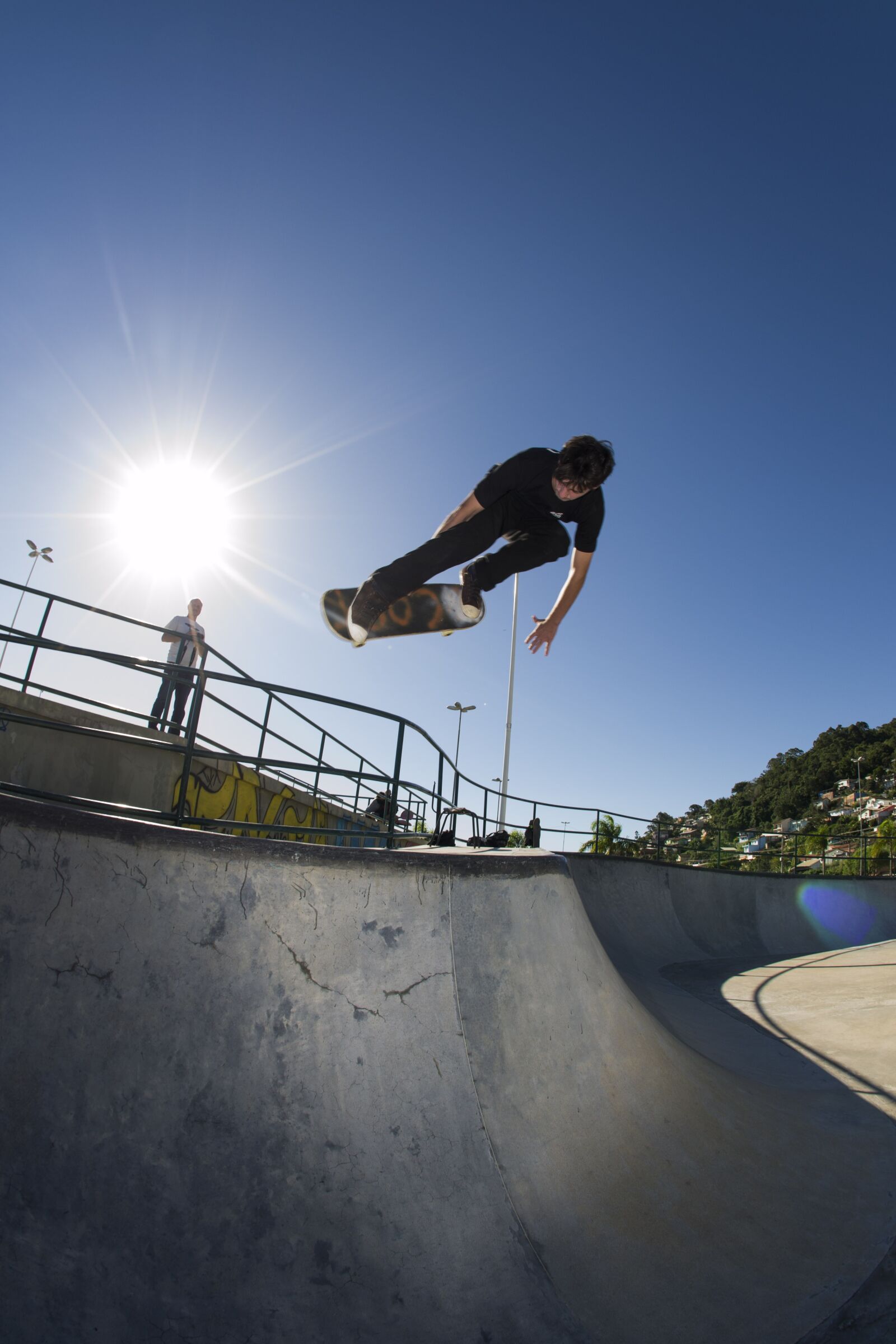Nikon D3100 sample photo. Skateboard, extreme sport, florianopolis photography