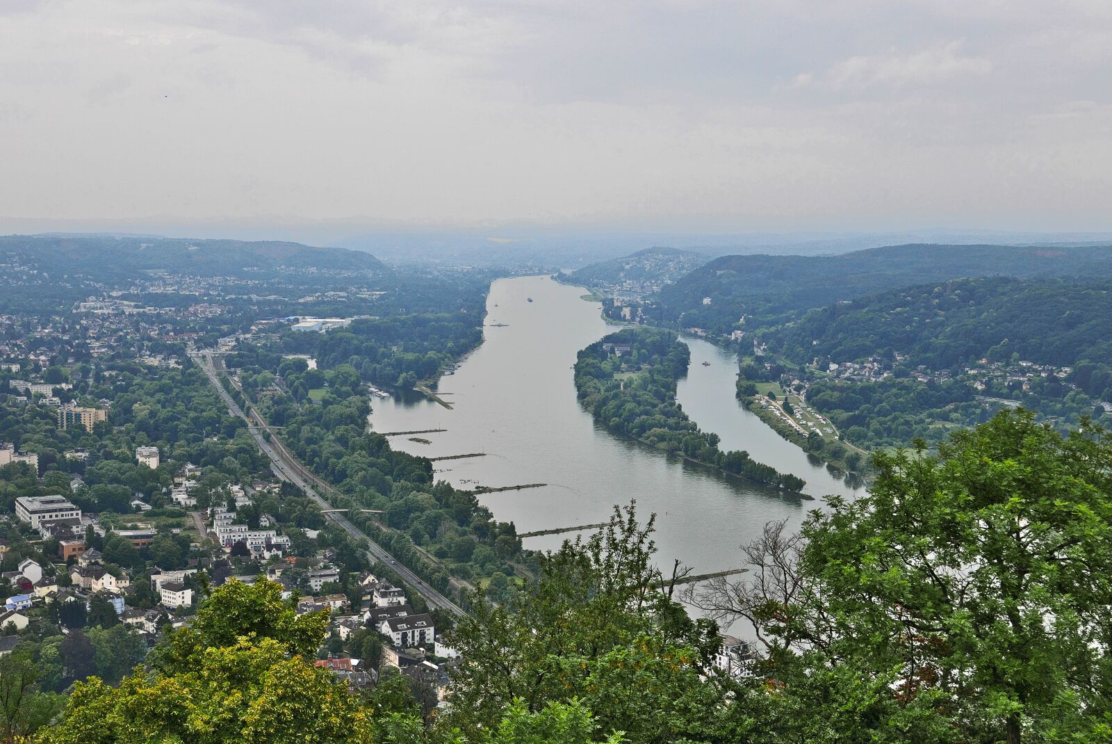 Panasonic Lumix DMC-LX100 sample photo. Rhine, island of nonnenwerth photography