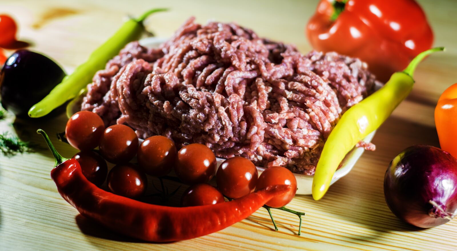 Nikon D5300 sample photo. Goat's flesh, forcemeat, meat photography