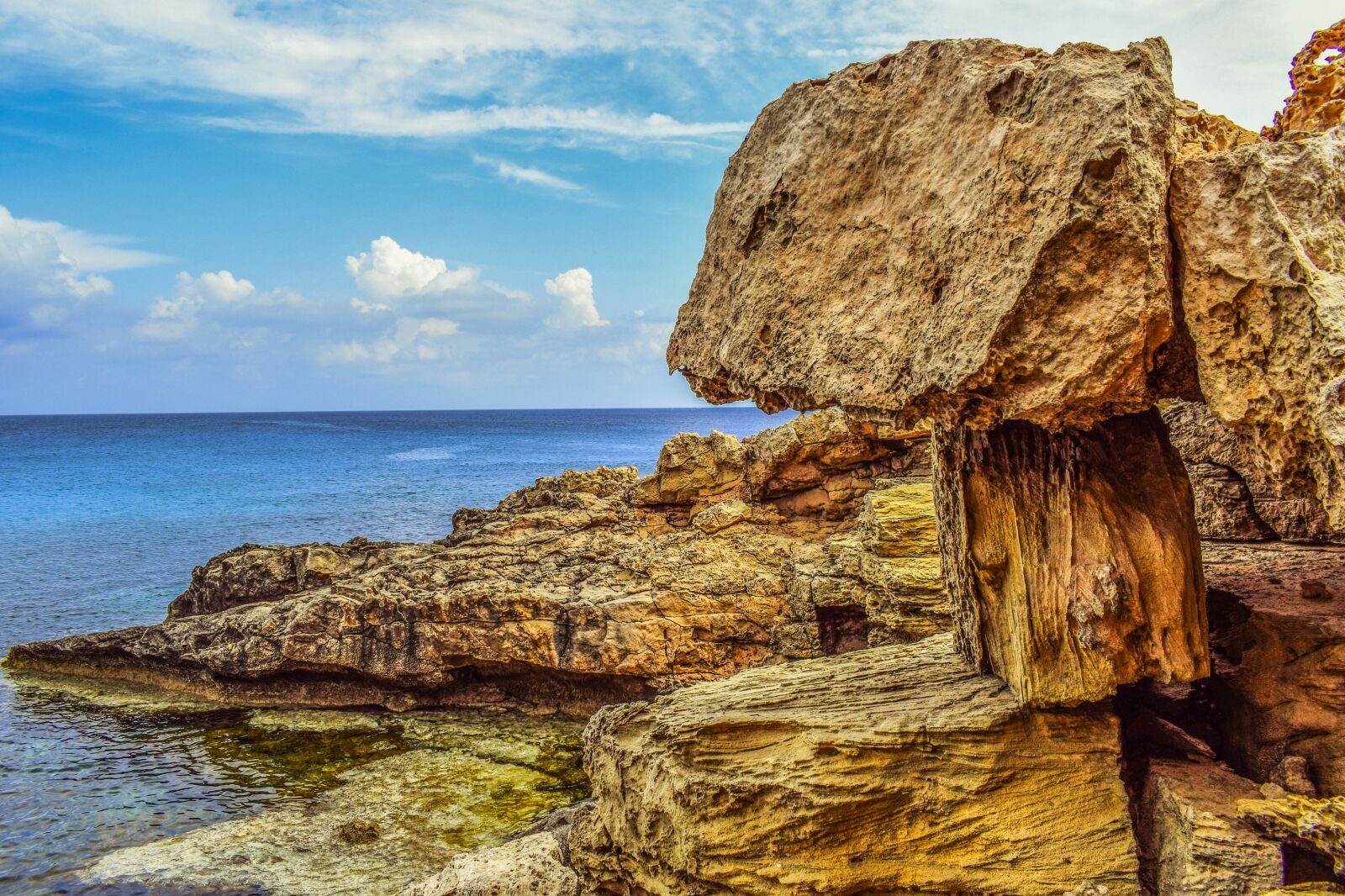Nikon D3300 sample photo. Cliff, formation, rocky photography