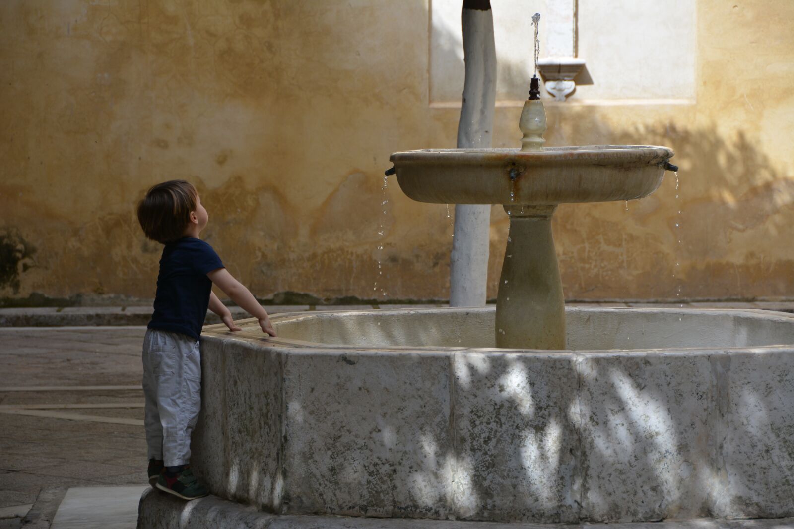 Nikon D7100 sample photo. Fountain, spain, andalusia photography