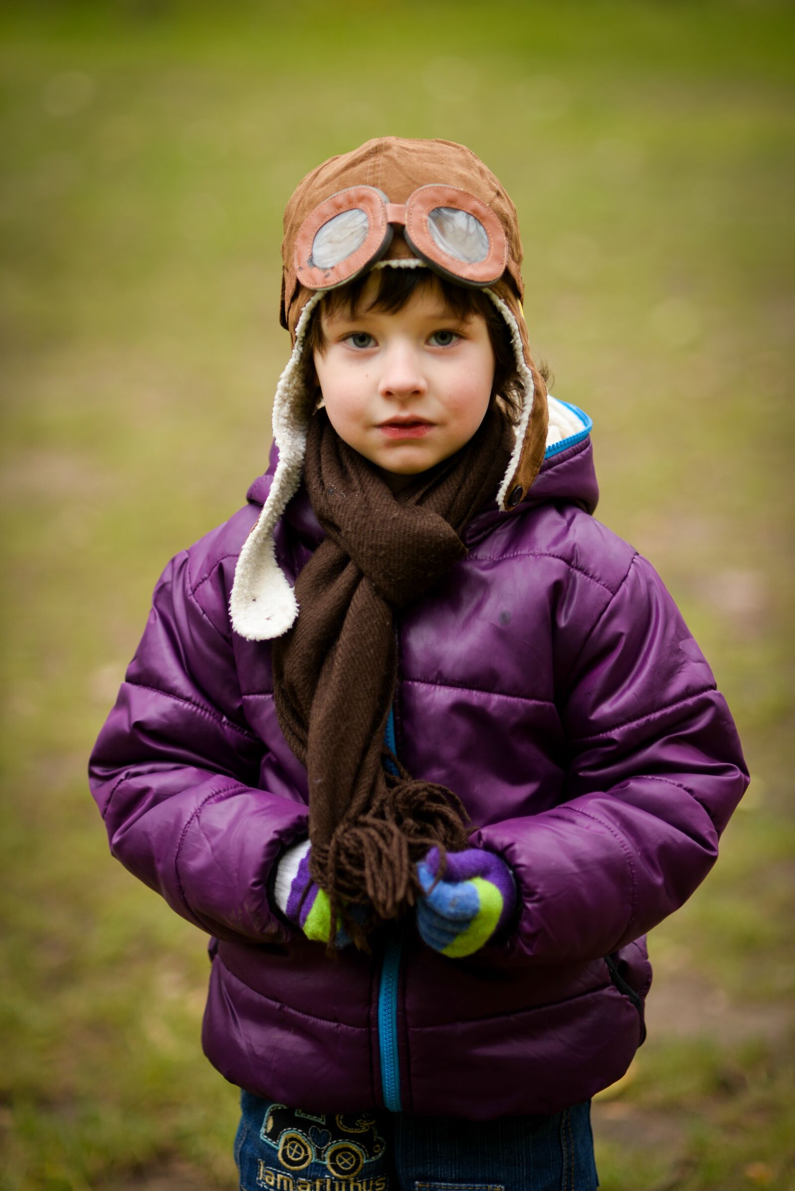 Nikon D610 sample photo. Boy, autumn, cap photography