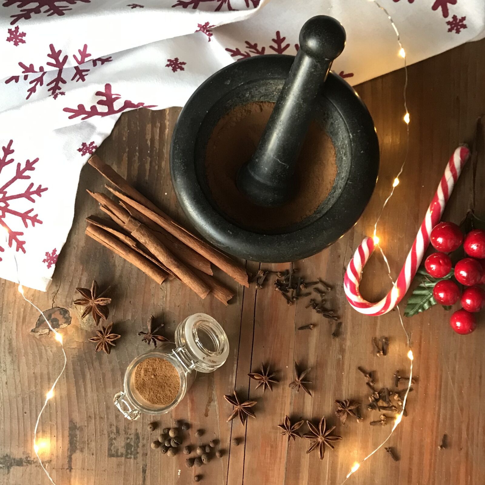 Apple iPhone 7 sample photo. Spice, allspice, anise photography