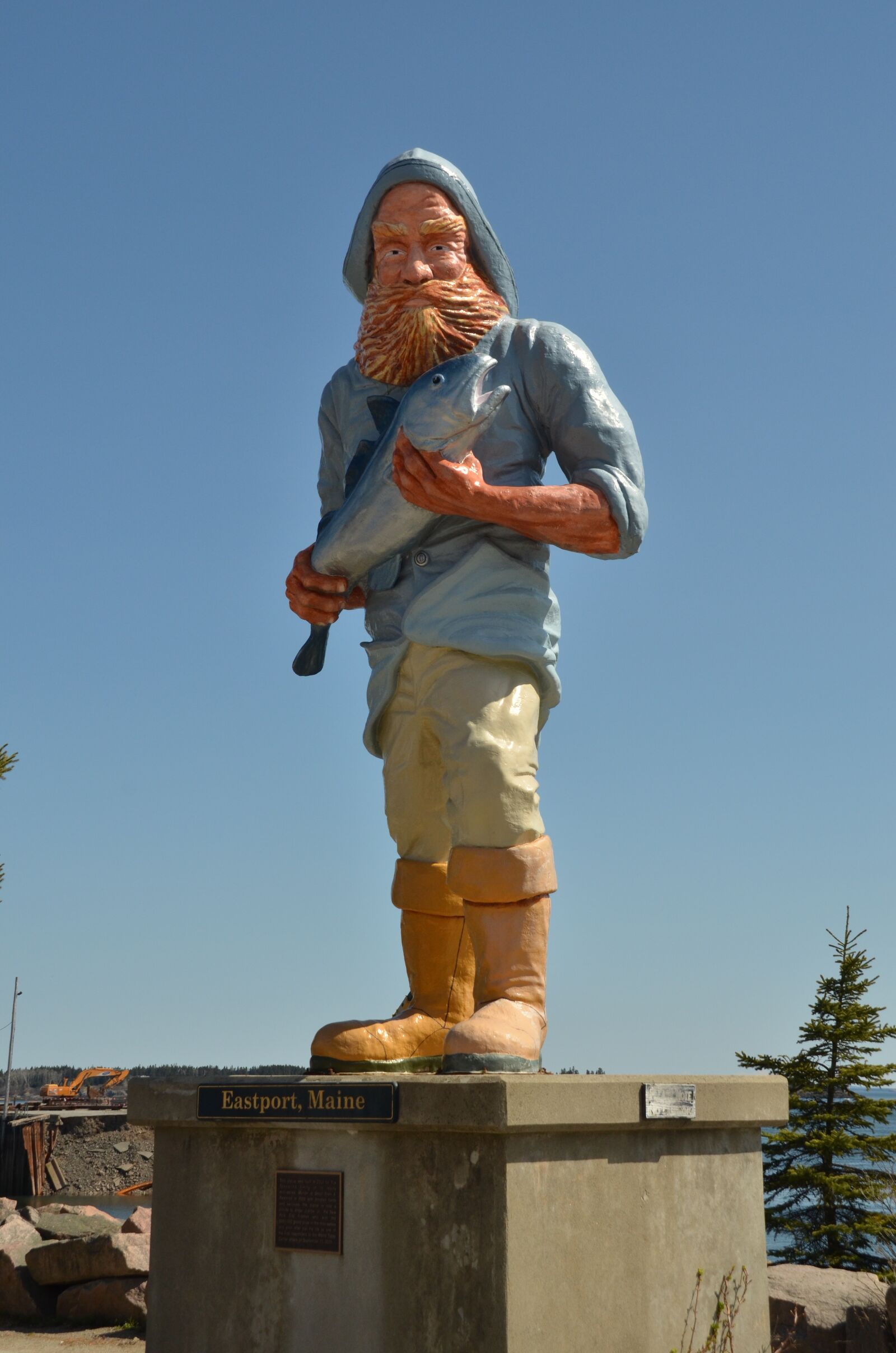Nikon D7000 sample photo. Image, statue, visser photography