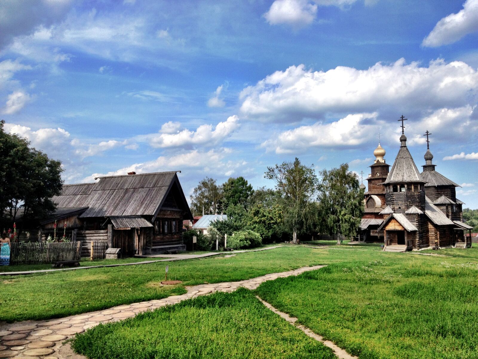 Apple iPhone 4S sample photo. Suzdal, wooden, church photography