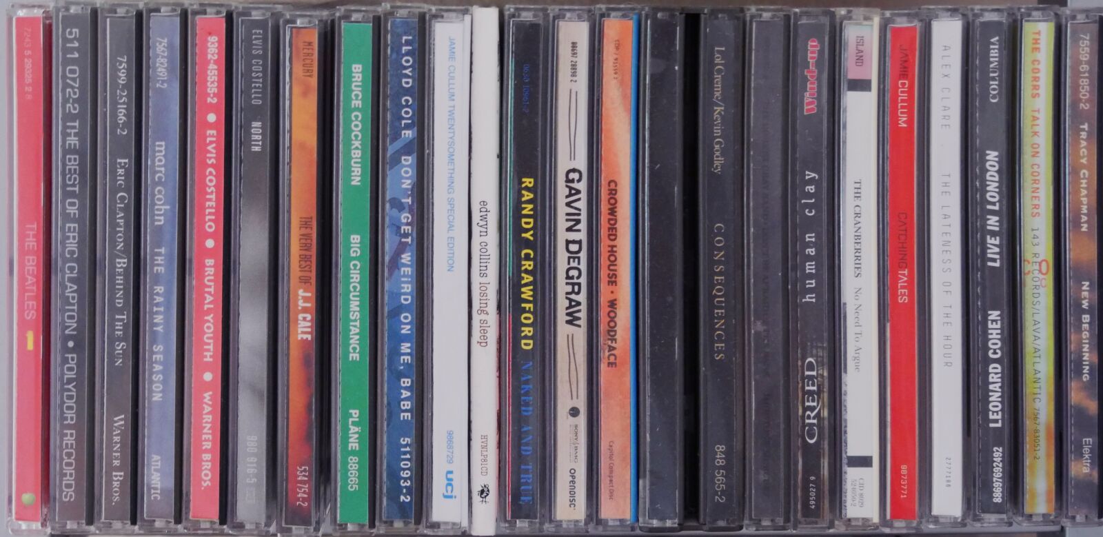 Panasonic DMC-G70 sample photo. Cd, cd shelf, texture photography