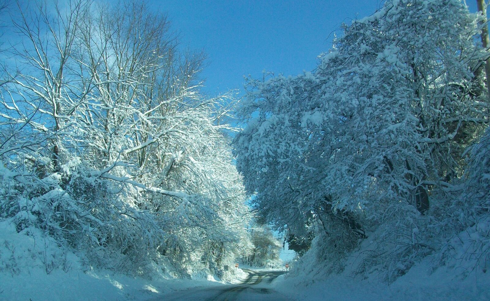 Kodak EASYSHARE M1063 DIGITAL CAMERA sample photo. Snowed, covered, pennsylvania photography