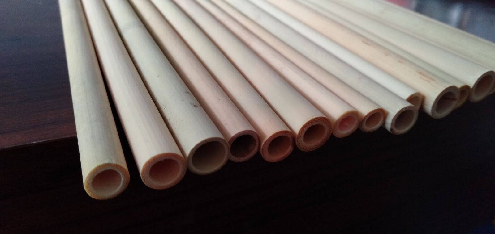 OPPO A3S sample photo. Bamboo, straws, straw photography