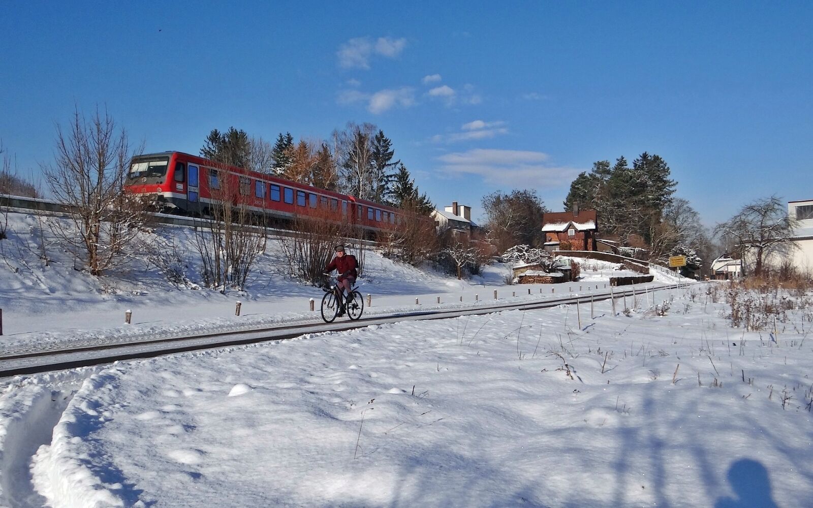 Sony Cyber-shot DSC-HX100V sample photo. Vt 628 units, gerschweiler, winter photography