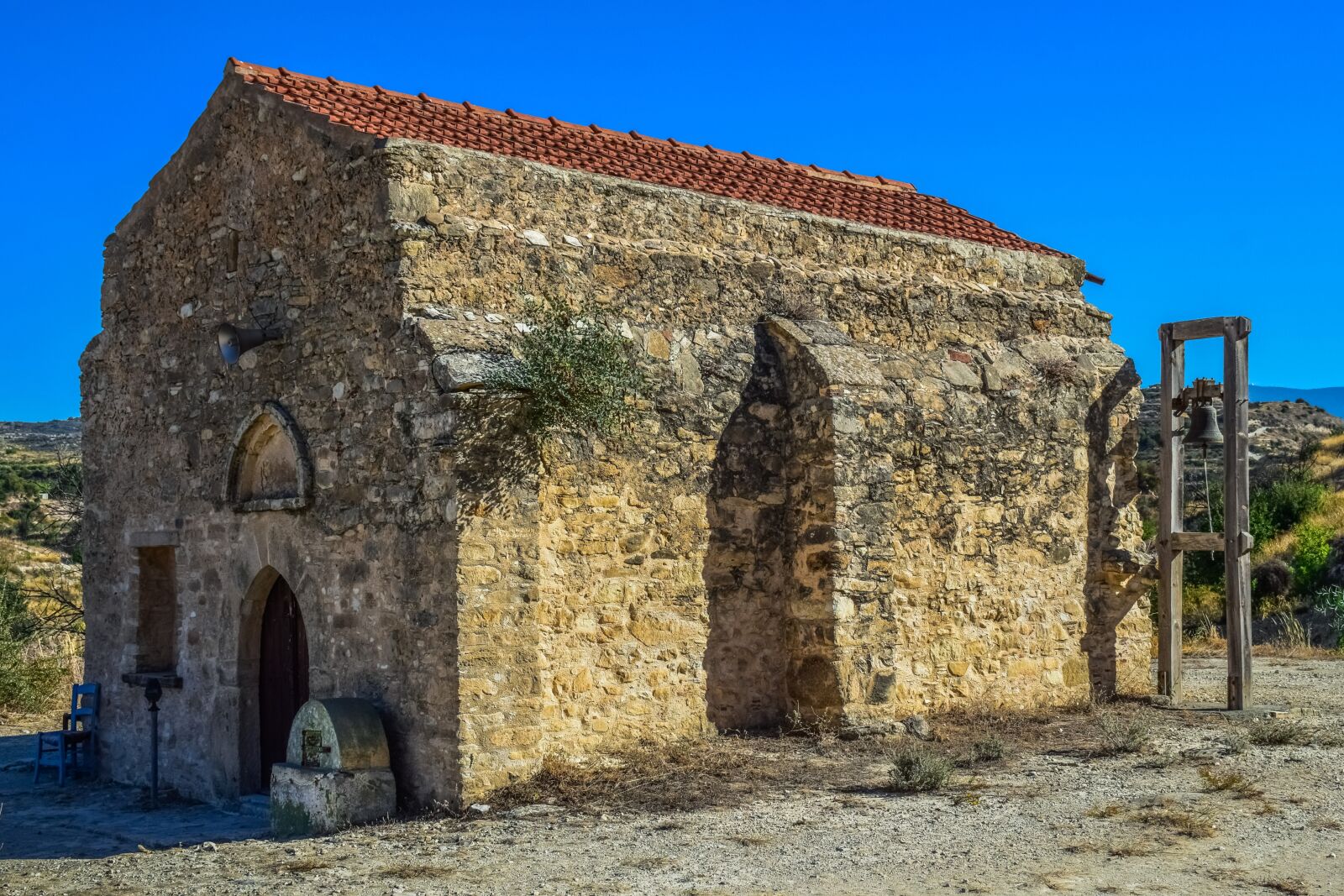 Nikon D3300 sample photo. Cyprus, ayia elissavet, chapel photography