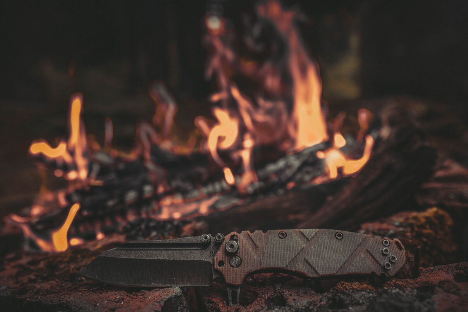 Sony a6400 + Sigma 16mm F1.4 DC DN | C sample photo. Knife, nature, green photography