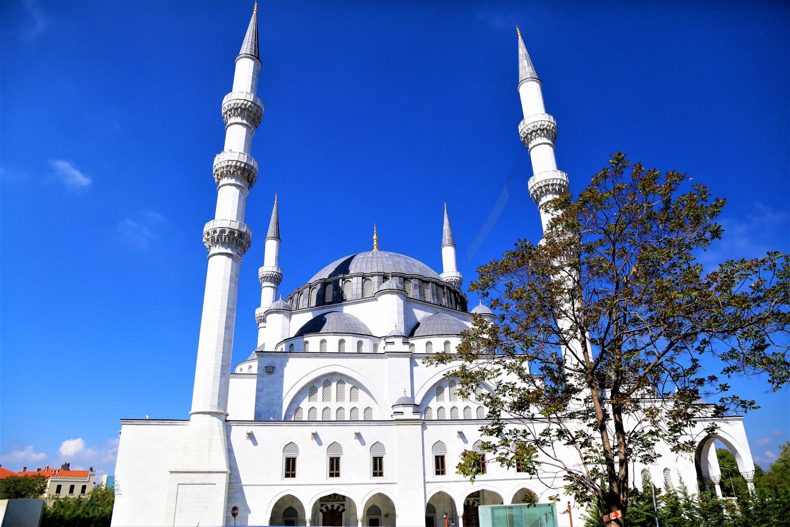 Canon EF 24-105mm F4L IS USM sample photo. Cami, minaret, architecture photography