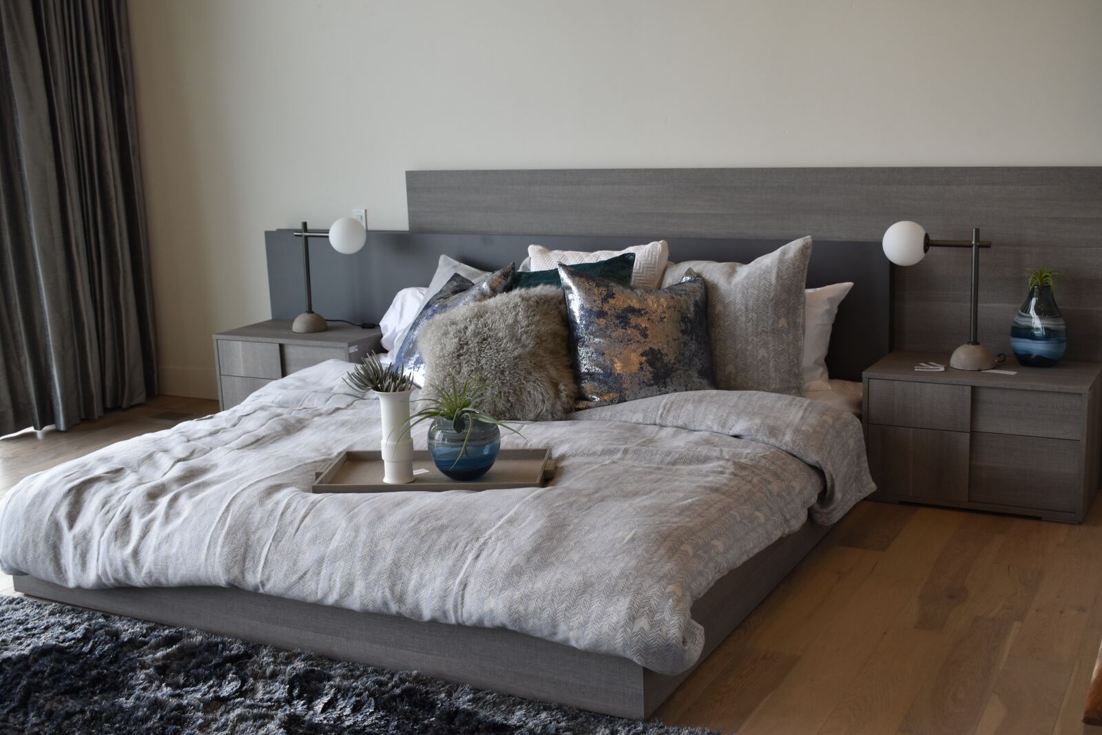 Nikon D5500 sample photo. Bed, interior design, bedroom photography