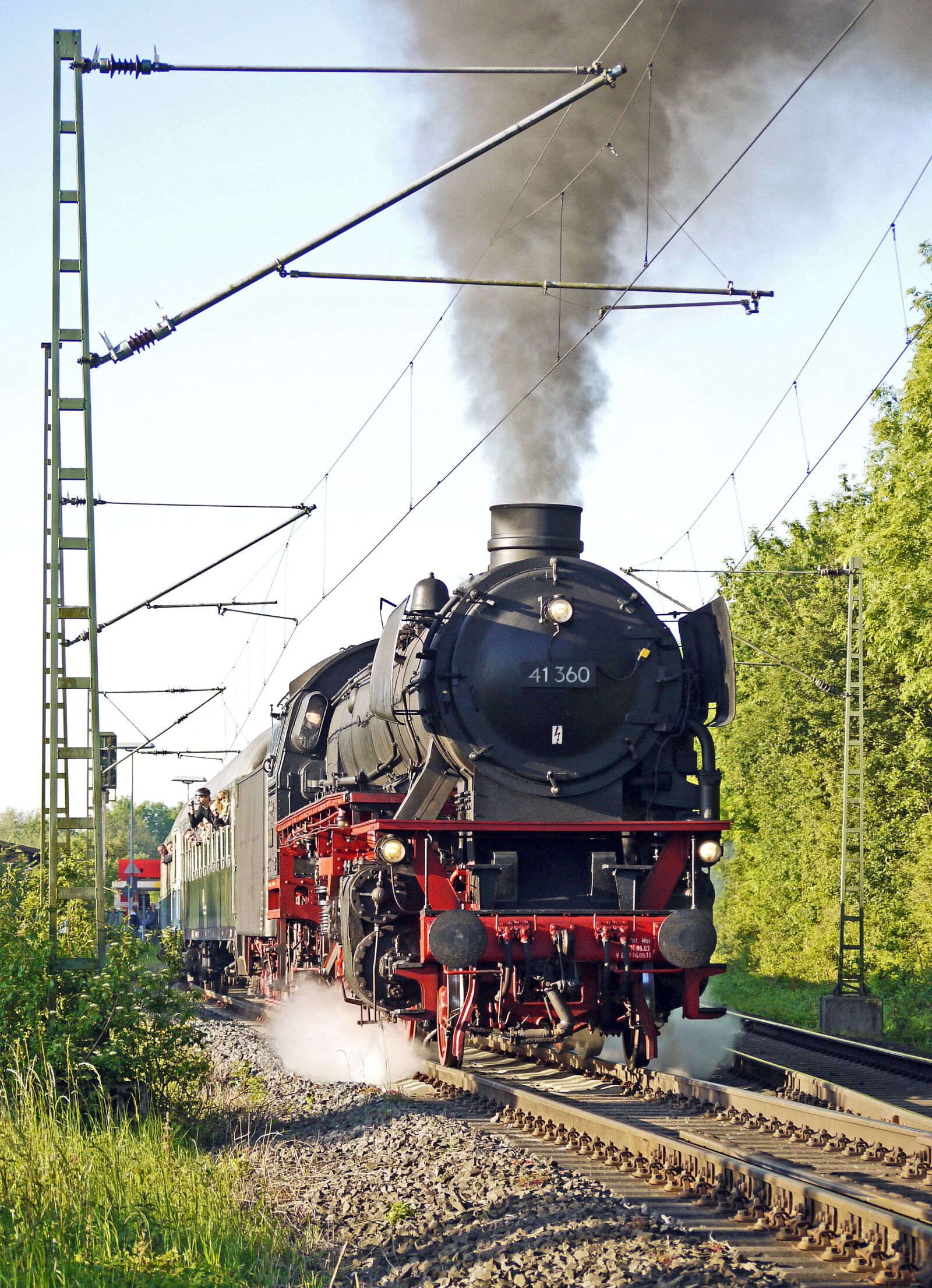 Panasonic Lumix DMC-G1 sample photo. Steam locomotive, steam special photography