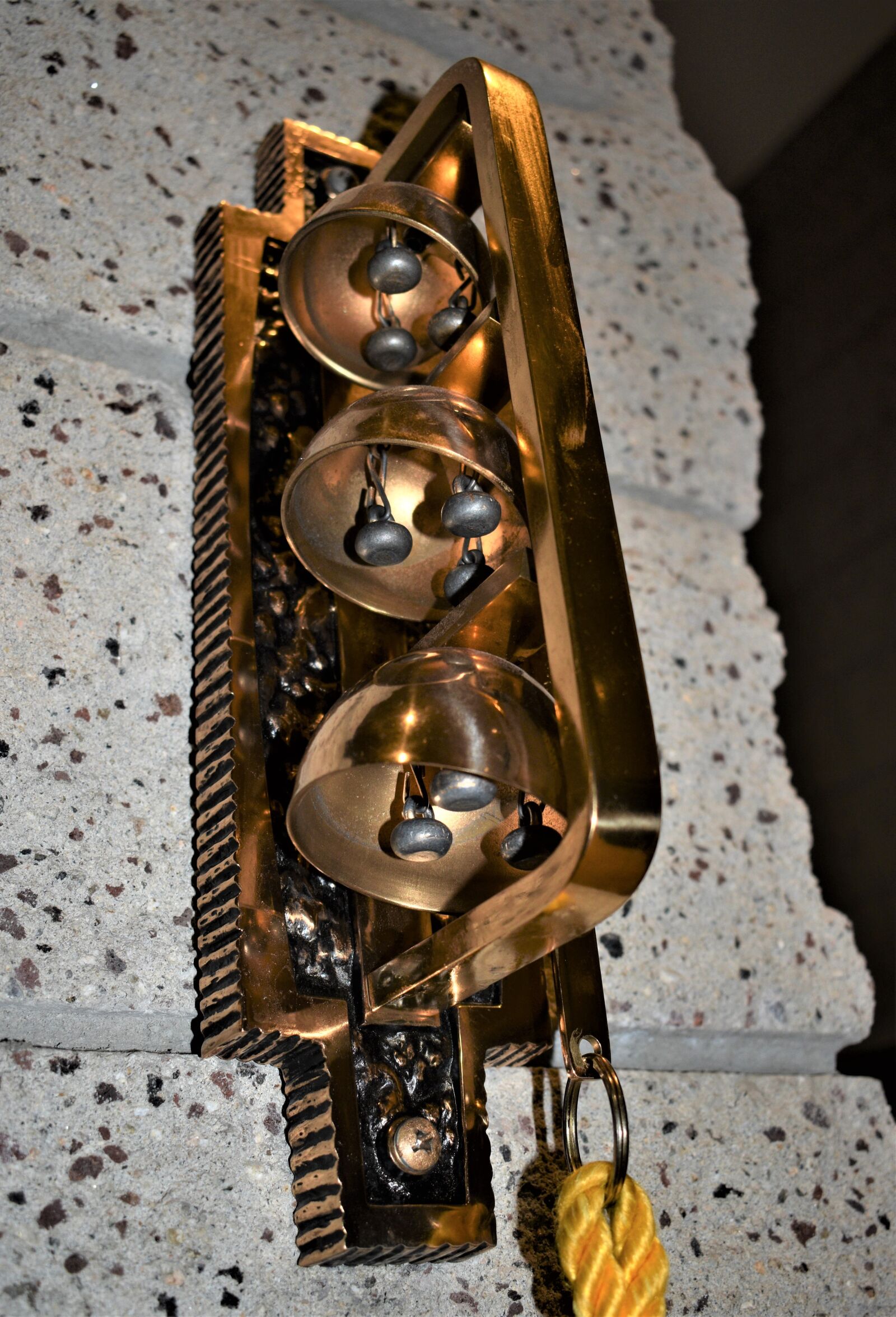 Nikon D3500 sample photo. Mini bells, wall mount photography