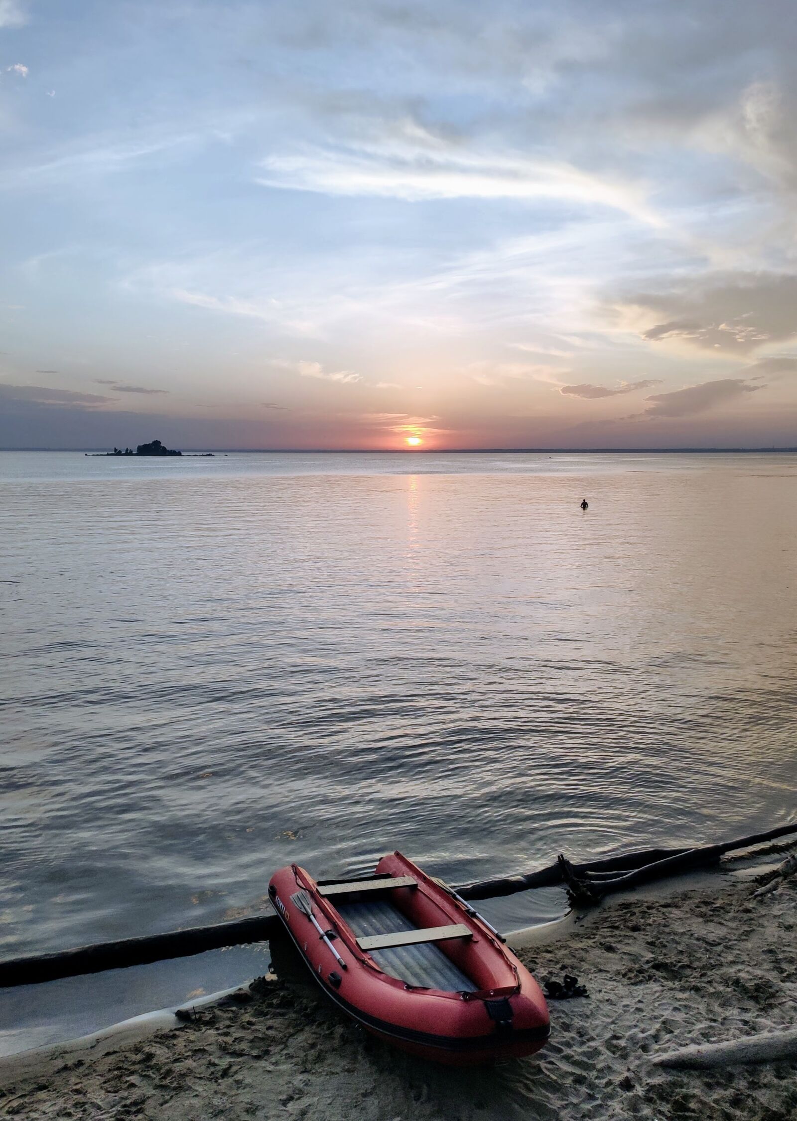 Xiaomi MI 9 sample photo. Water, sun, sunset photography