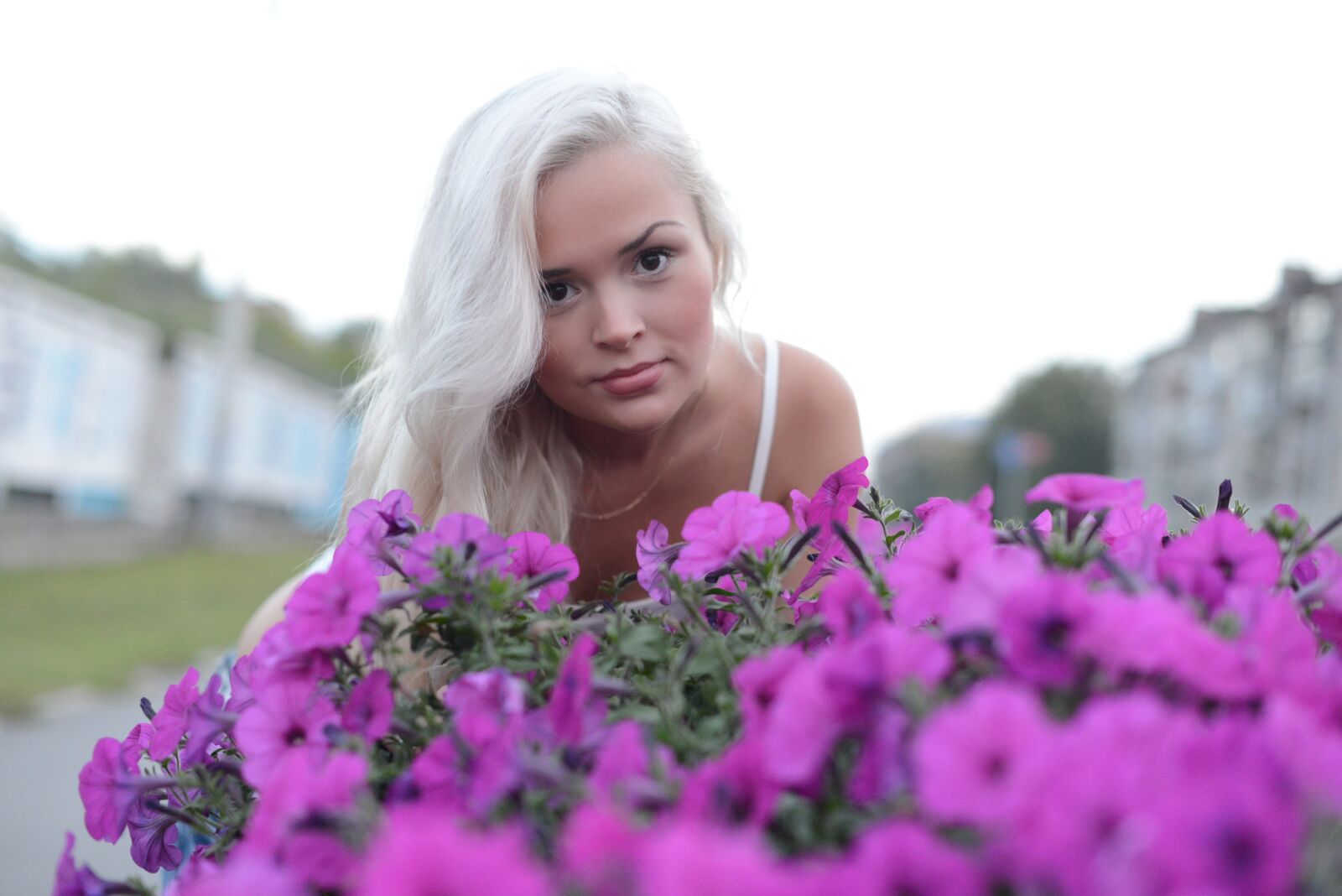 Nikon D800 sample photo. Beautiful blonde, girl with photography