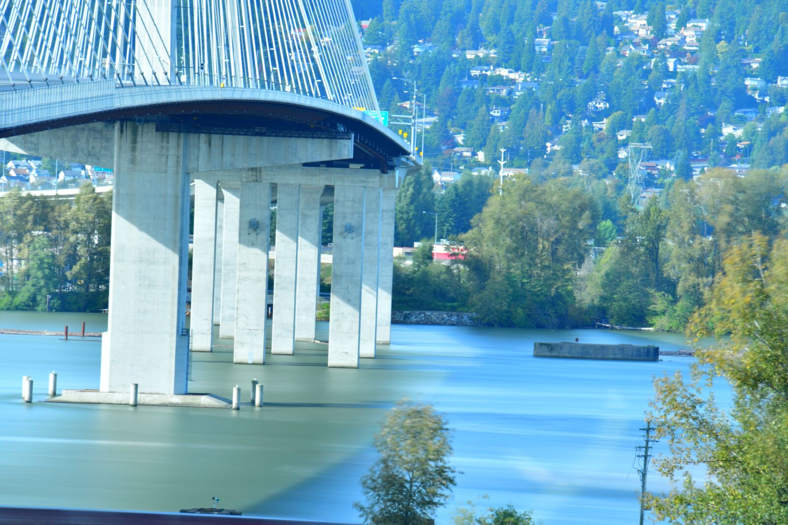 Nikon D7500 sample photo. Suspension bridge, bridge pillar photography