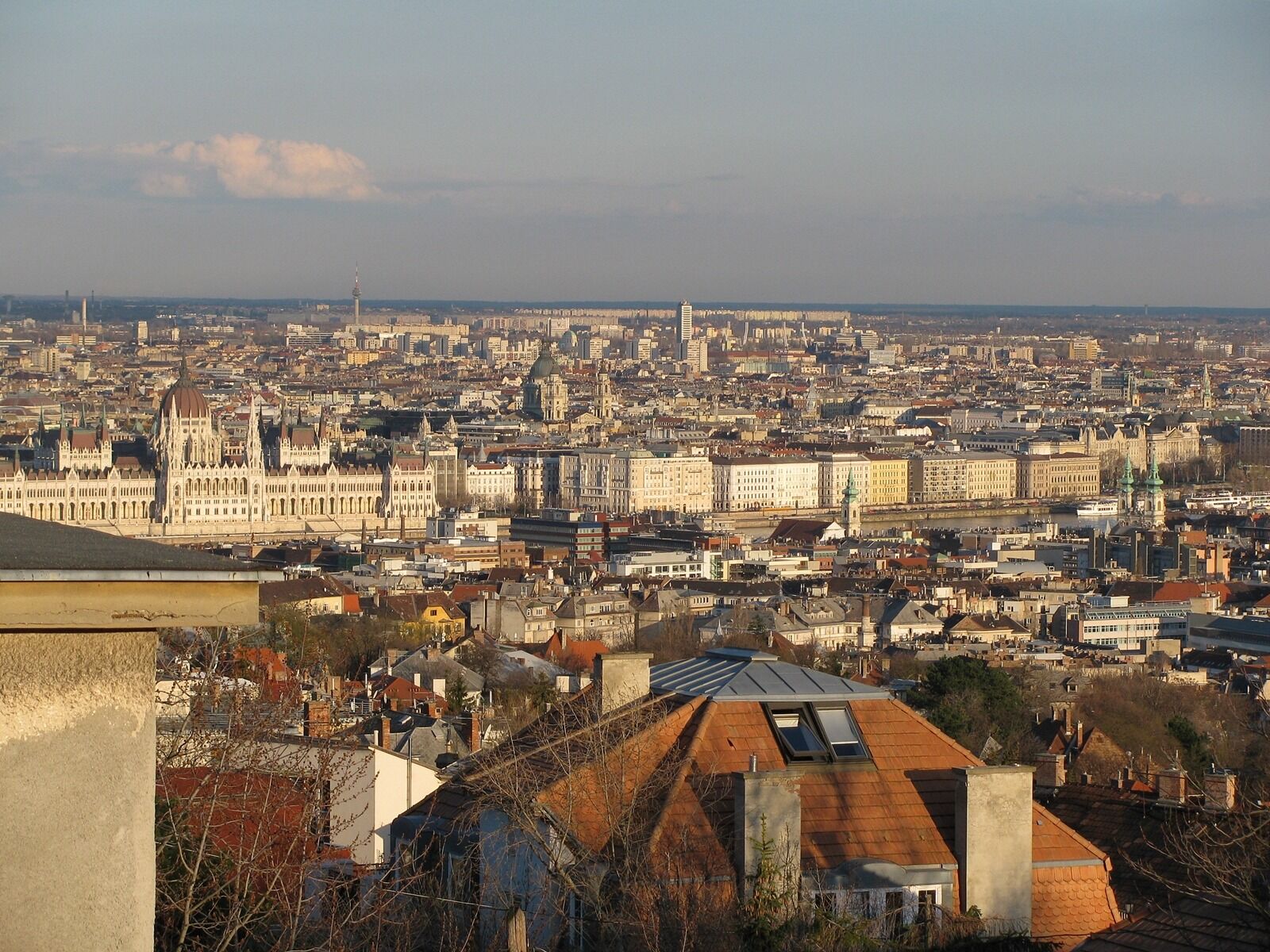 Canon PowerShot SX110 IS sample photo. Budapest, spring, panorama photography