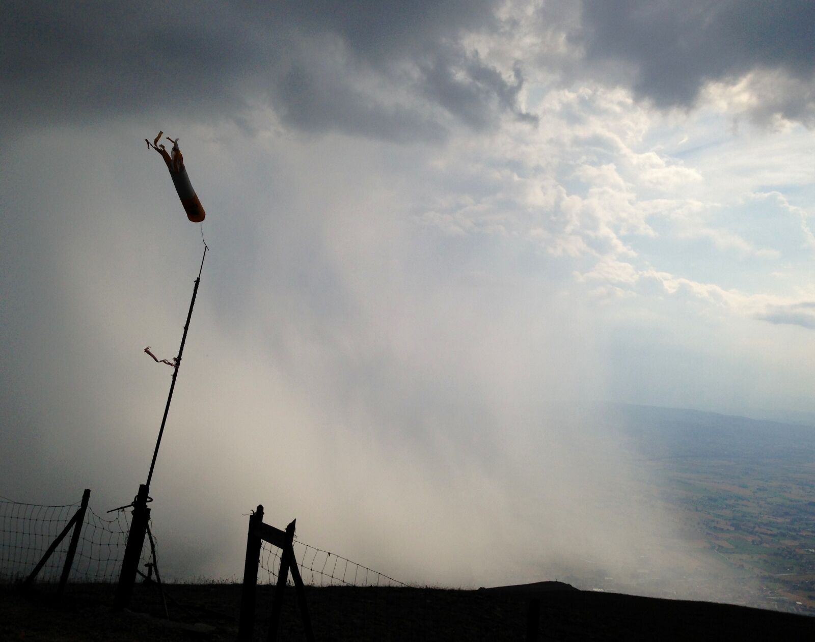 Apple iPhone 5 sample photo. Storm, cumulonimbus, rain photography