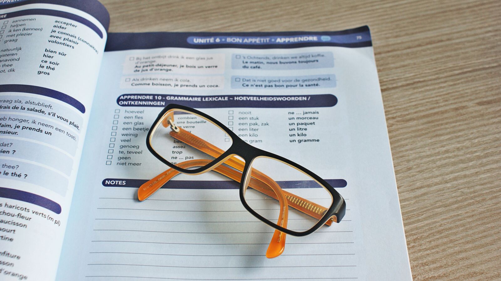 Sony Alpha DSLR-A350 sample photo. School, book, glasses photography