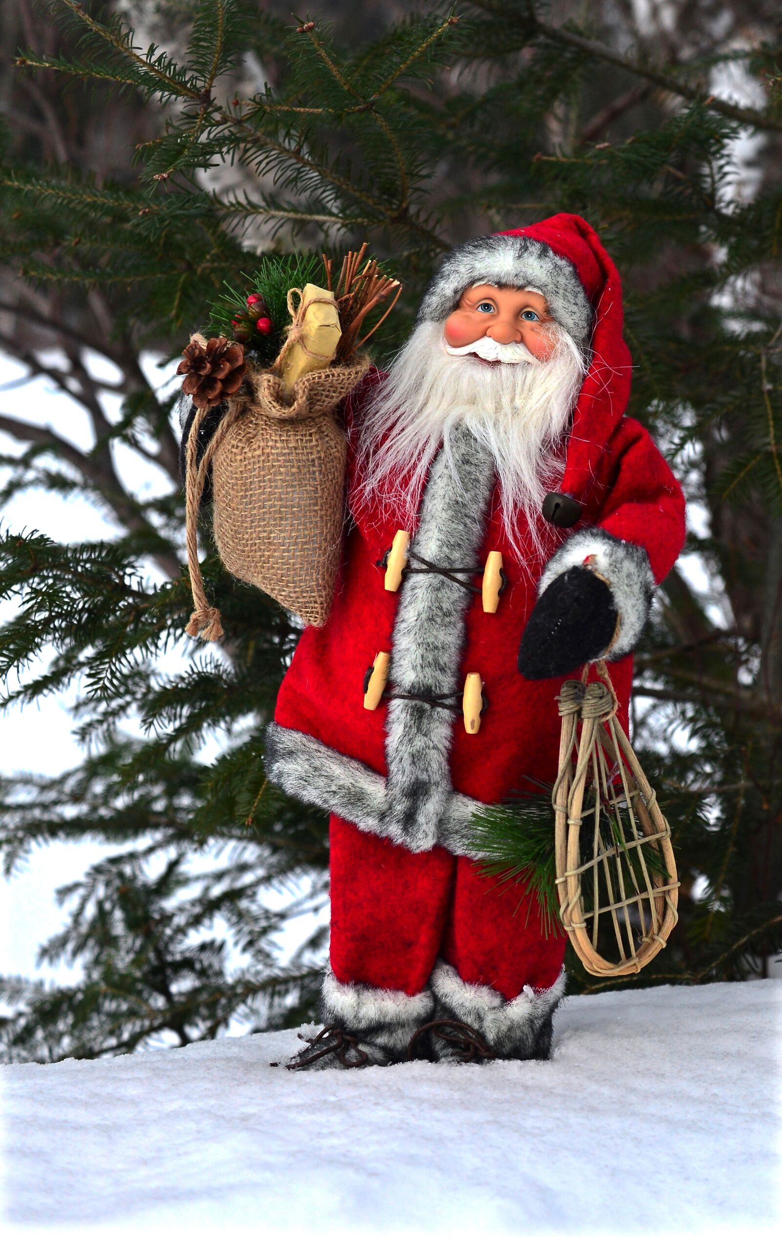 Nikon D610 sample photo. Father christmas, winter, christmas photography